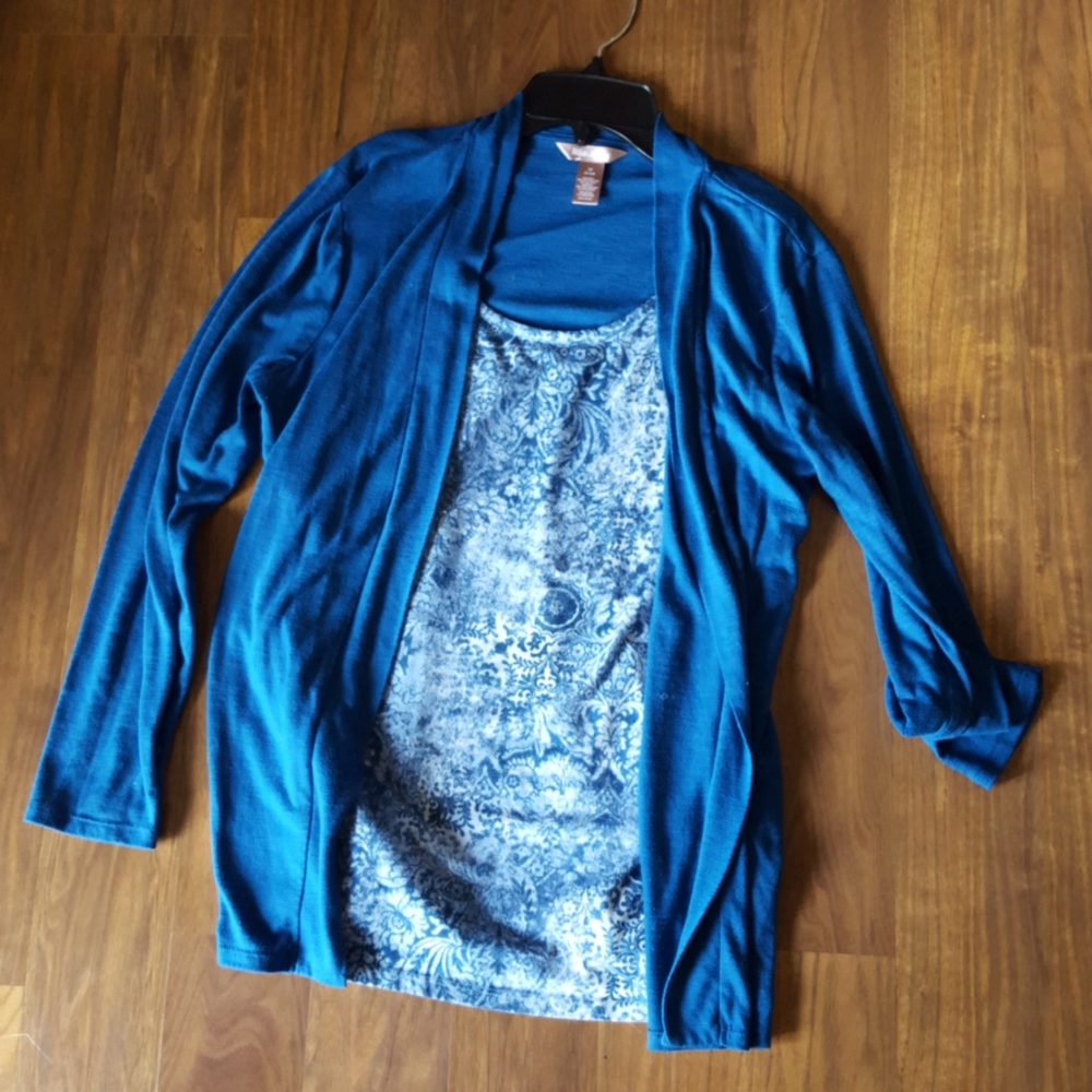 Blue dress shirt